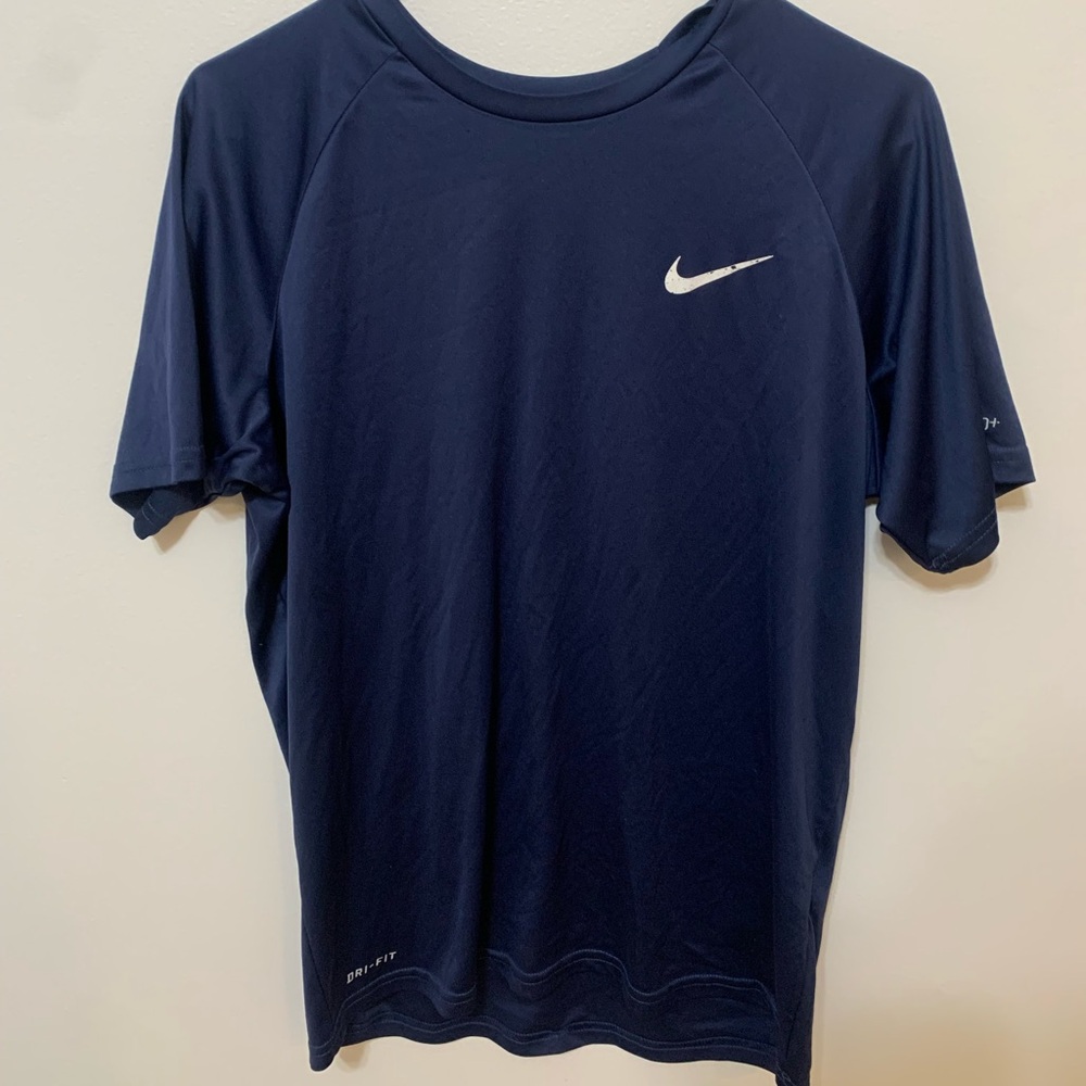 Nike Men's Dark Blue Dri-FIT Tee